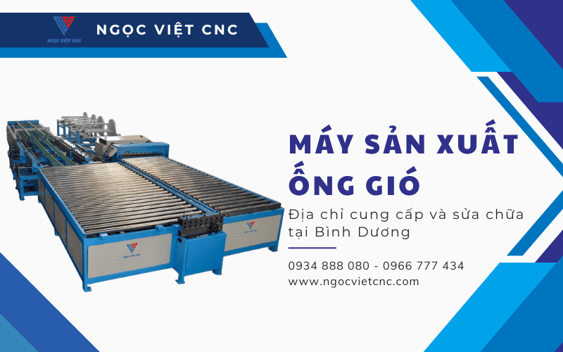 máy sản xuất ống gió