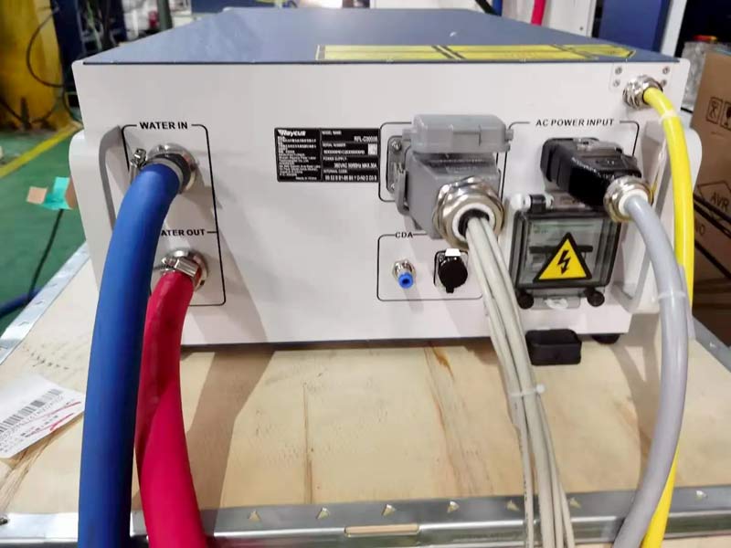 Kết nối nguồn cắt laser fiber