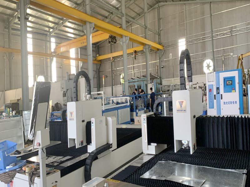 Máy cắt laser fiber 1500w cắt được những loại kim loại nào