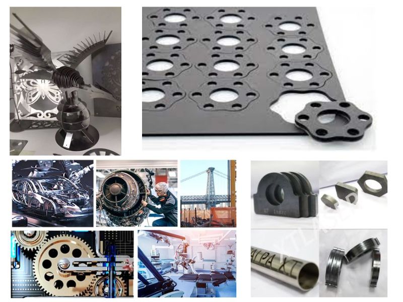 Máy cắt laser fiber bàn đơn - Giải pháp cắt kim loại hiện đại và hiệu quả Ứng dụng của máy cắt laser fiber