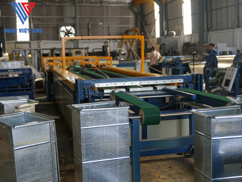 Dịch Vụ Sửa Chữa Máy Chế Tạo Ống Gió Ngọc Việt CNC
