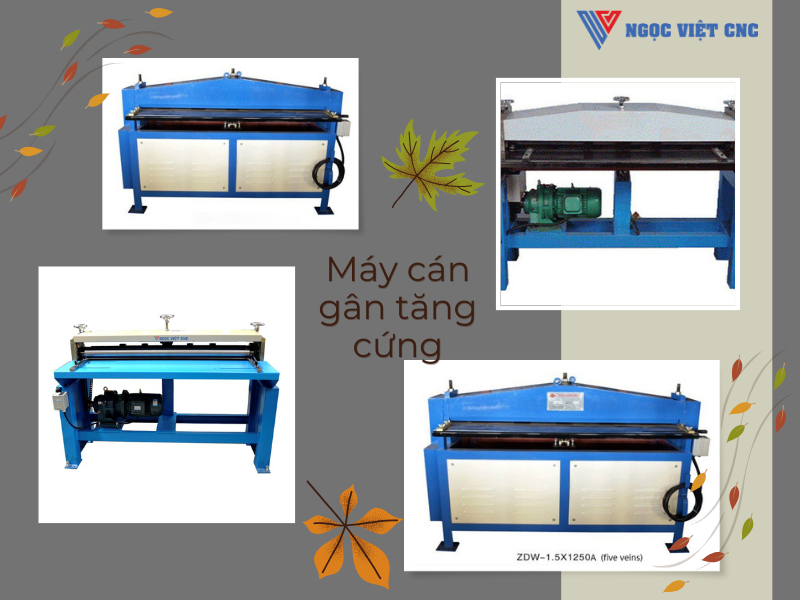 Máy cán gân tăng cứng: Thiết bị quan trọng trong sản xuất ống gió và tấm kim loại