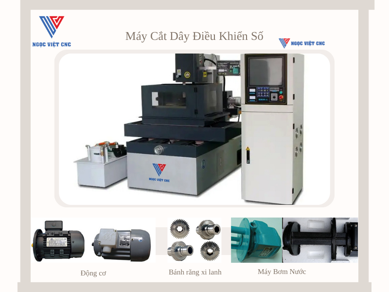 Máy cắt dây điều khiển số - Giải pháp cắt vật liệu chính xác, linh hoạt