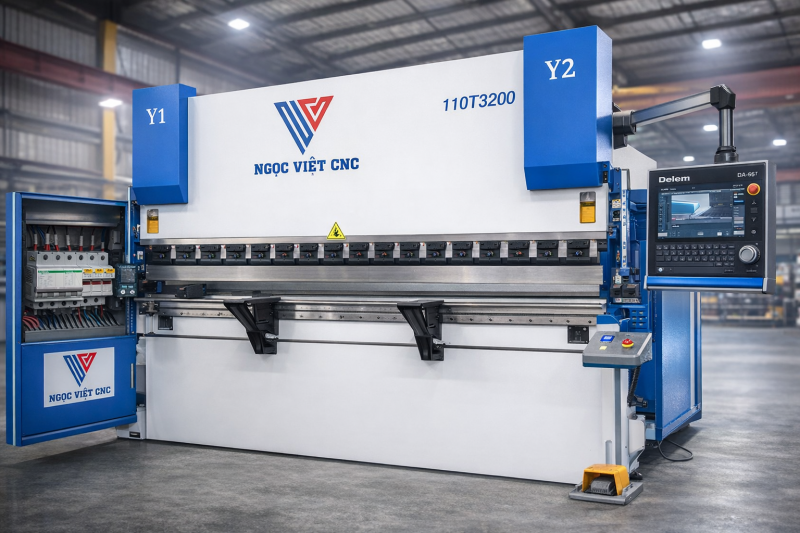 7 LÝ DO MÁY CHẤN CNC DELEM DA66T LÀ LỰA CHỌN SỐ 1 CHO NHÀ XƯỞNG GIA CÔNG KIM LOẠI