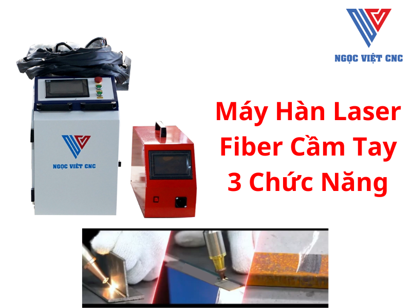Máy Hàn Laser Fiber Cầm Tay 3 Chức Năng